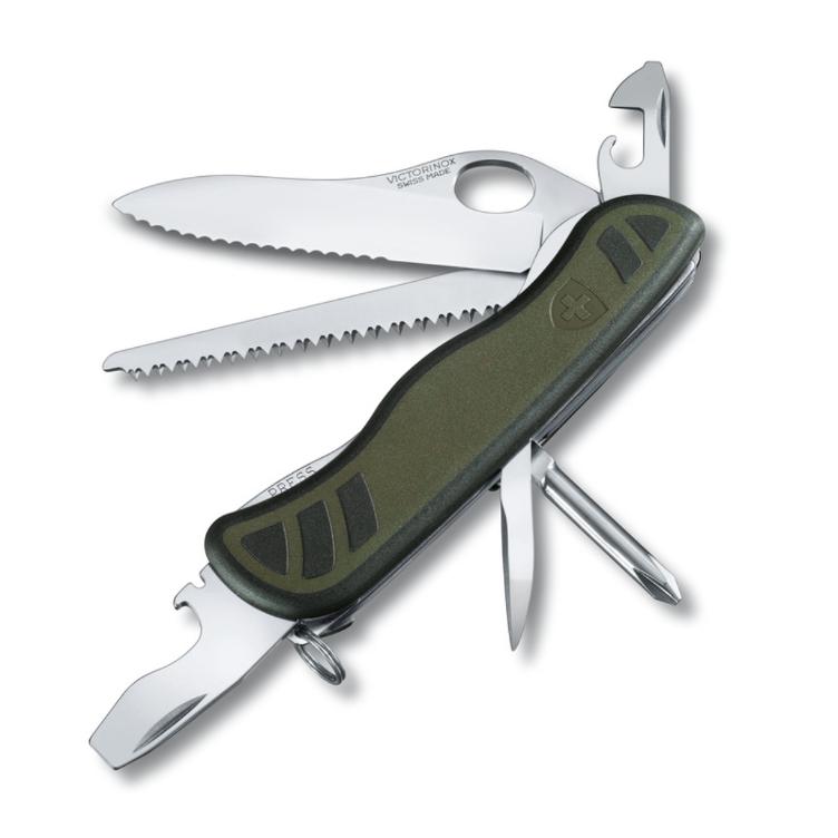 Victorinox soldier`s knife, olive green