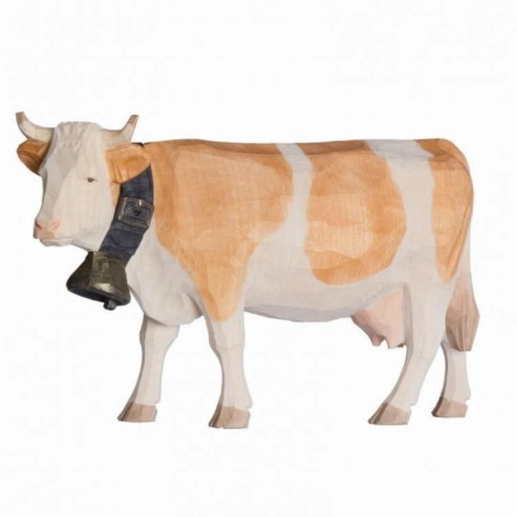 Vache avec cloche Simmental