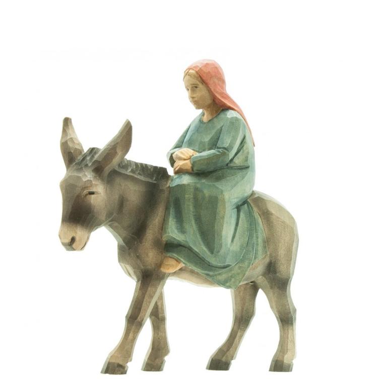 Maria auf Esel