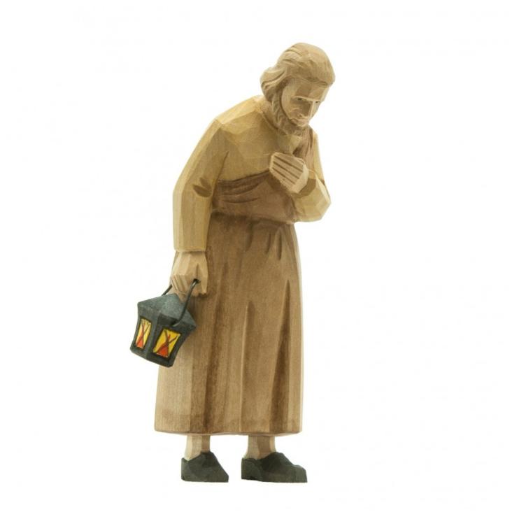 Joseph avec une lanterne