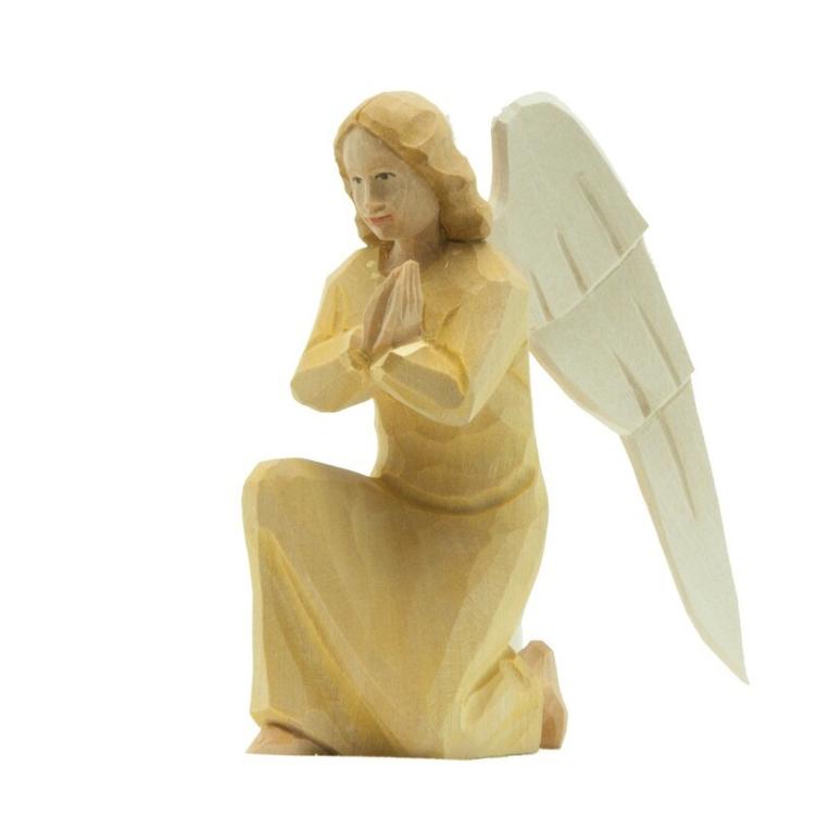 Ange à genoux jaune