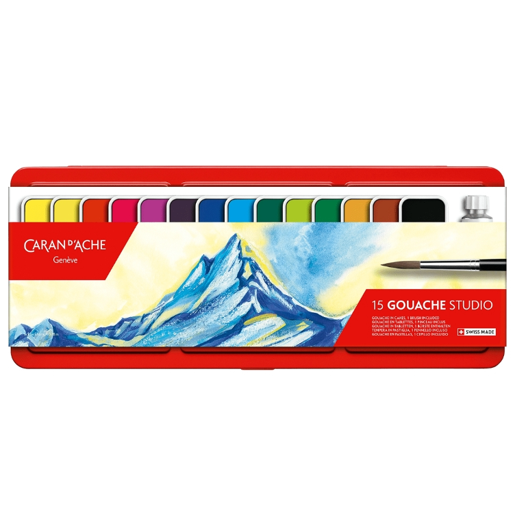 _CdA GOUACHE TABLETTEN 15STK