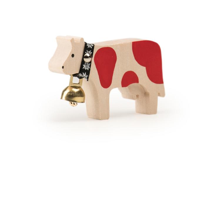 Trauffer Magnet Cow Red