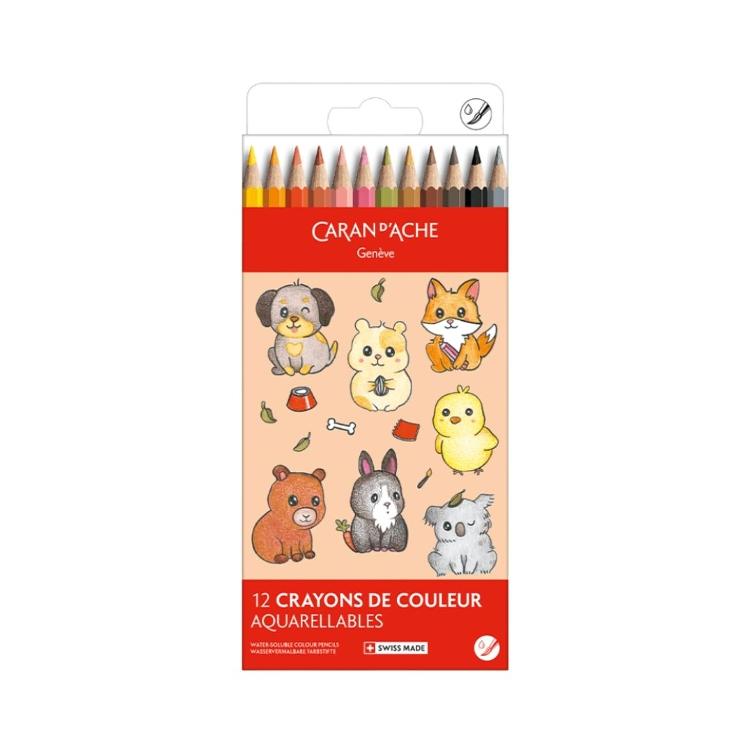 CdA Set Kawaii Animals 12 pens