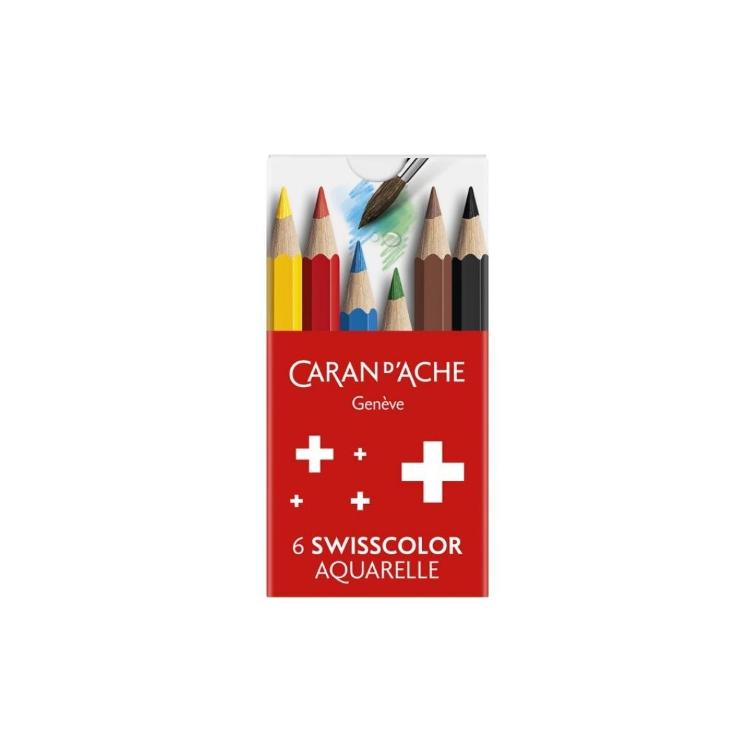 Caran d`Ache Swisscolor demi format 6 pieces