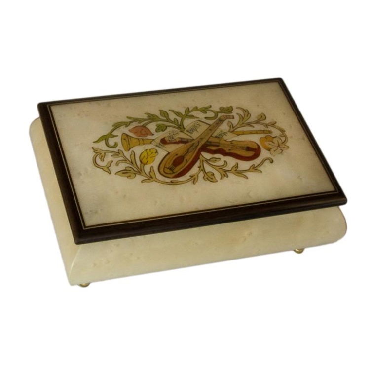 Music Box Intarsia Instruments