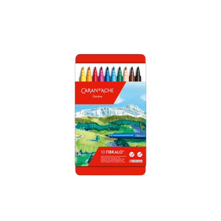 Caran d`Ache fiber pen Fibralo 10 pieces