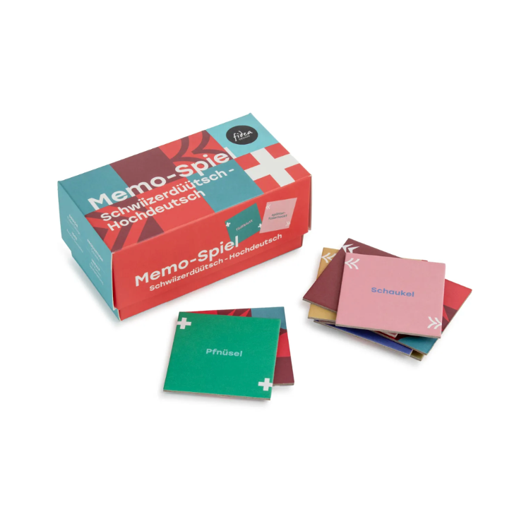 Memo - Spiel Schwiizerdüütsch / Hochdütsch