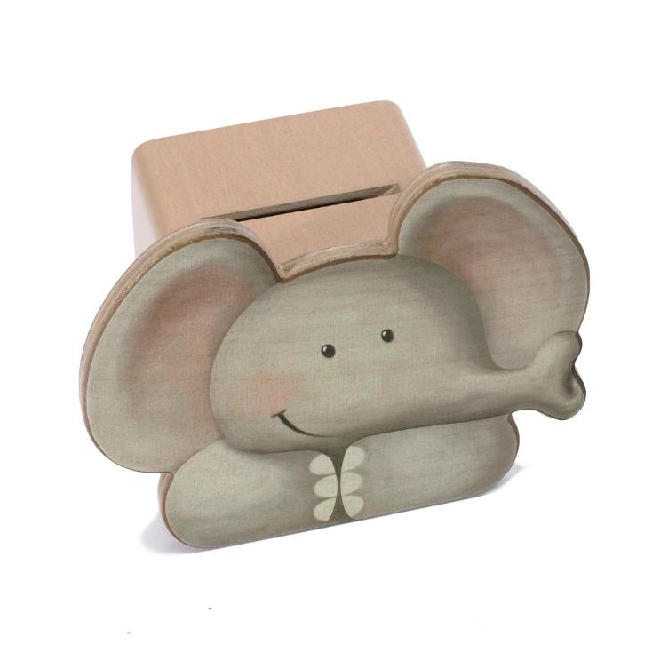 Piggy bank face elephant