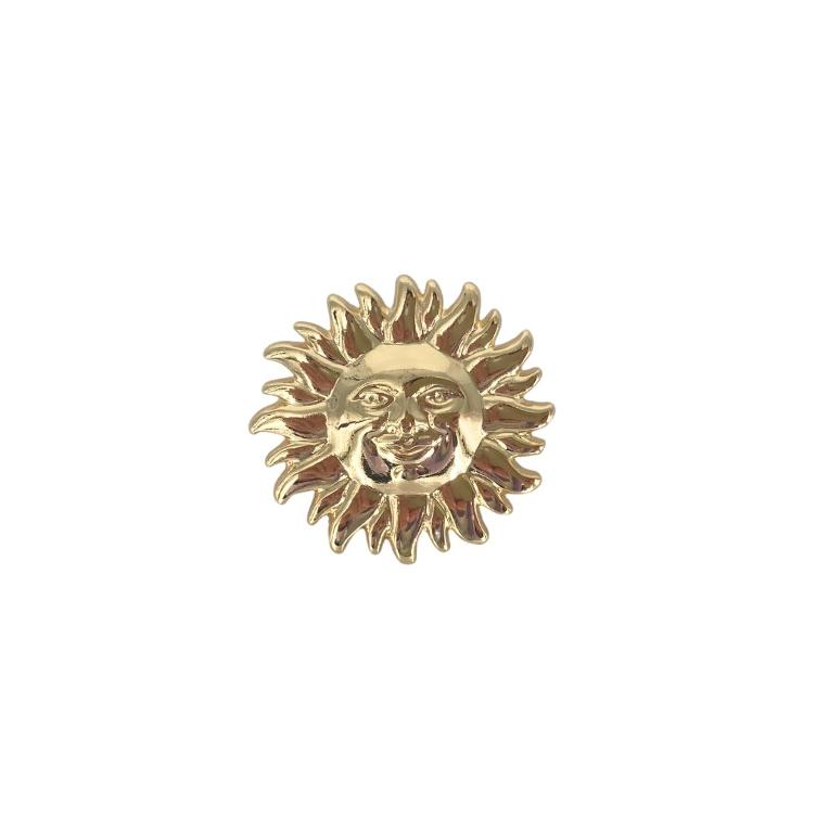 Brosche Sonne 3.5cm