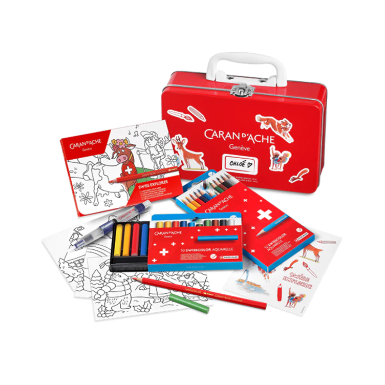 Caran d`Ache Swisscolor travel set