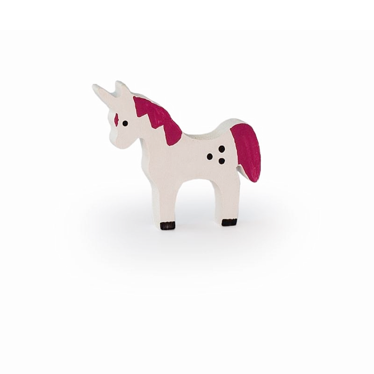 Trauffer Magnet Unicorn white