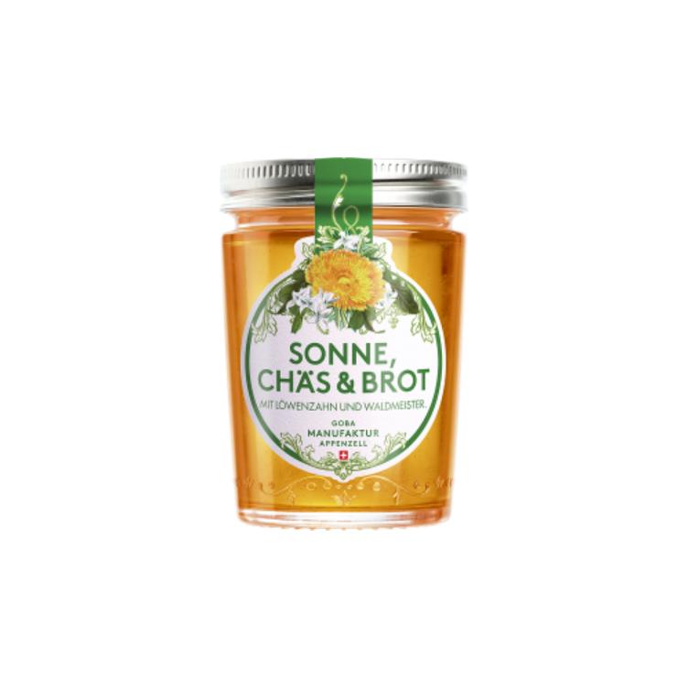 Konfitüre: Sonne, Chäs & Brot