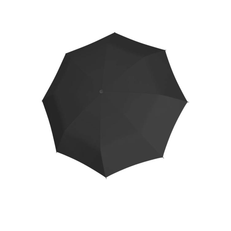 Parapluie en acier au carbone uni noir