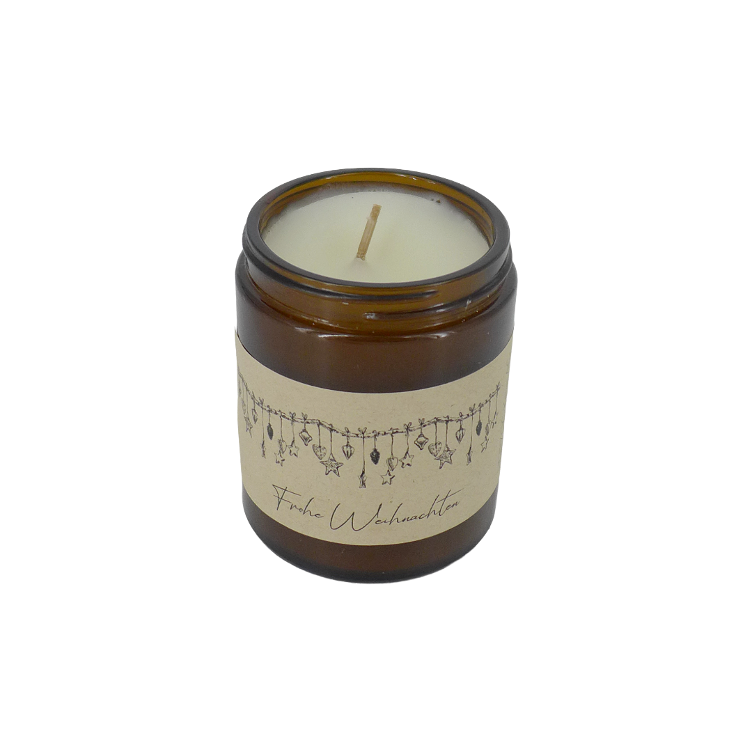 Merry Christmas candle