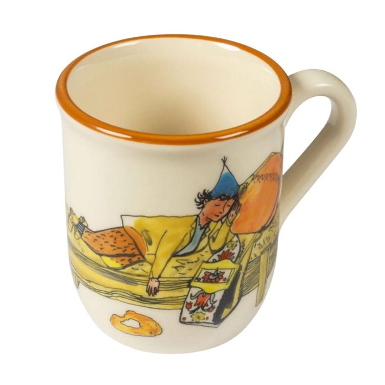 Tasse Ursli schläft auf Glocke