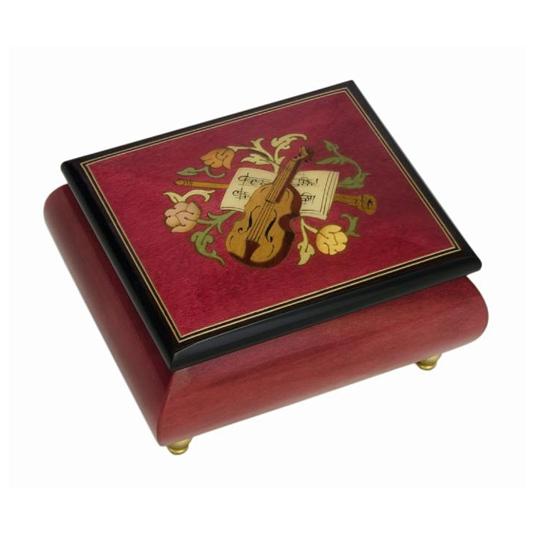 Music Box Intarsia Instruments
