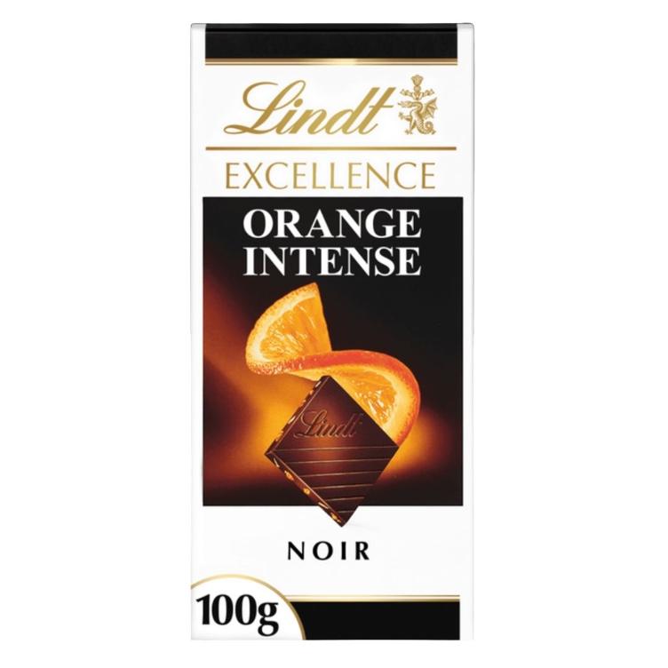 Lindt Black with Orange 100g