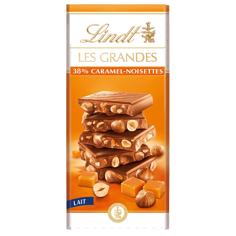 Lindt Milch Caramel & Nuss 150g