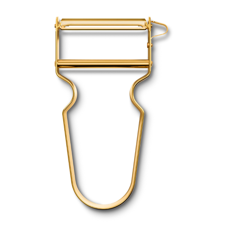 _REX peeler gold-plated aluminum