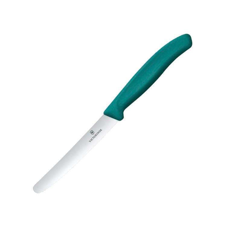 Victorinox Couteau à tomates vert Swiss Classic