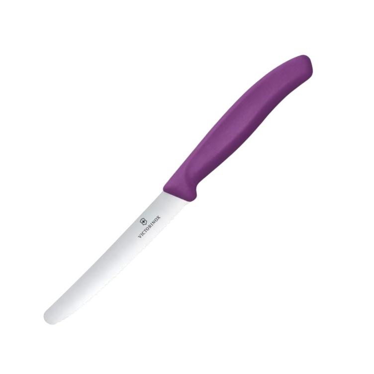 Tomato knife Swiss Classic purple