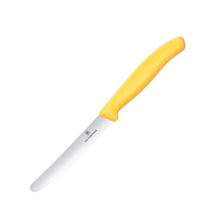 Tomato knife Swiss Classic yellow