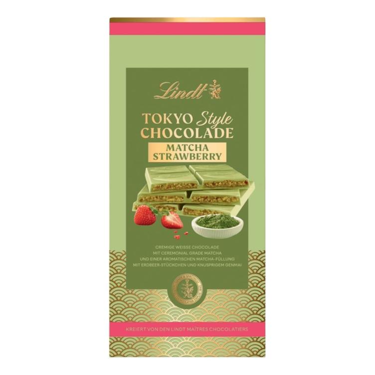 Lindt Tokyo Style Straw/Matcha 145g