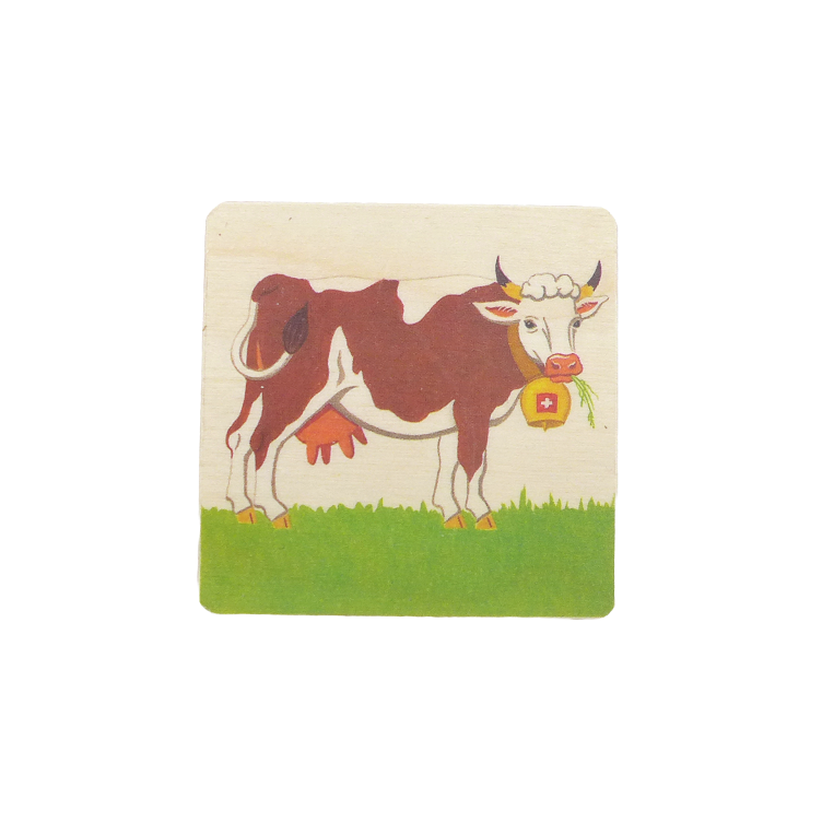 Aimant Vache Carré