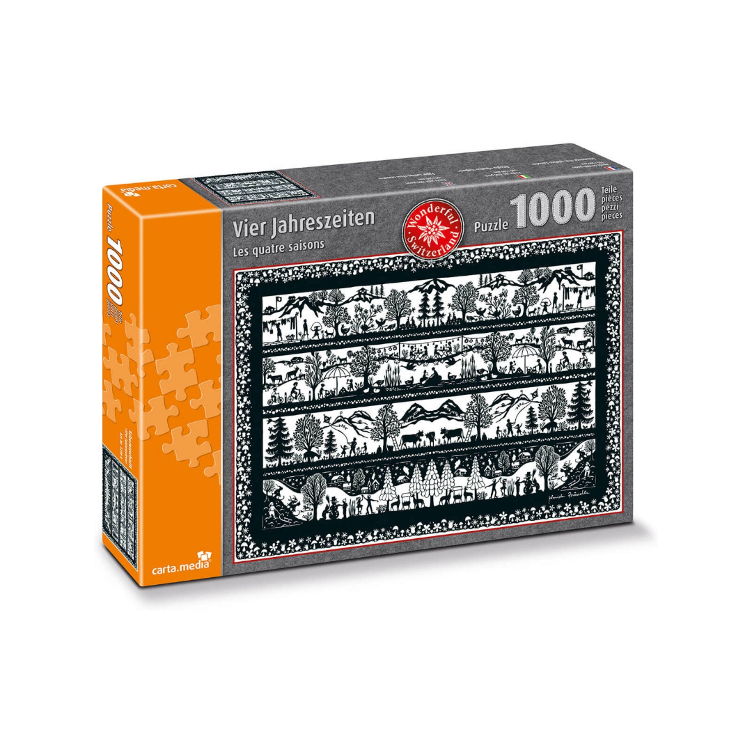 Puzzle des Quatre Saisons, 1000 pièces