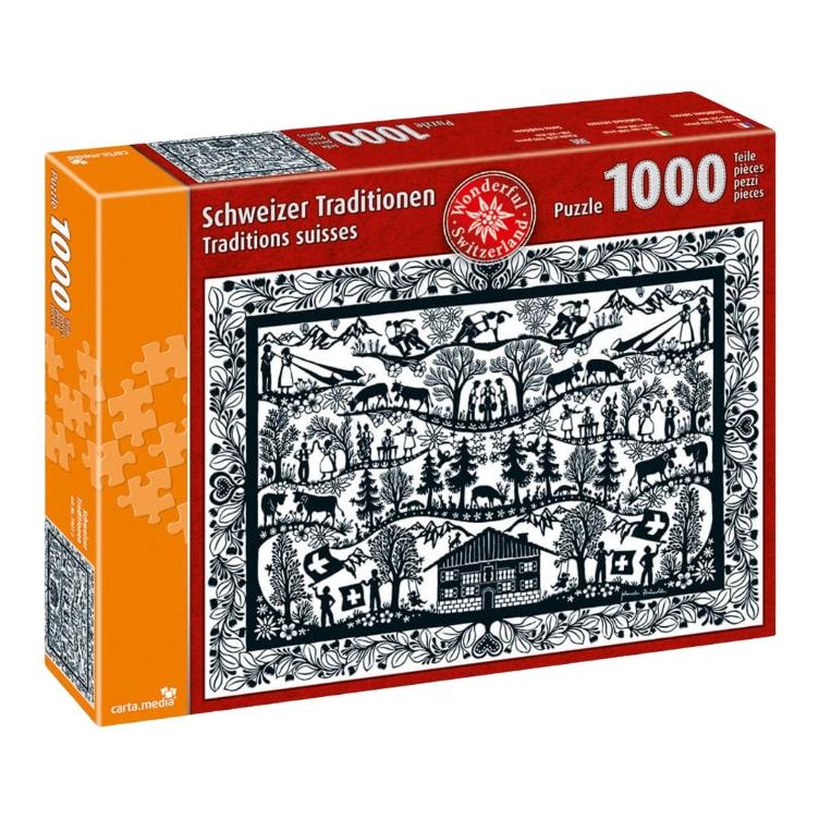 Puzzle Swiss Traditions 1000 pieces