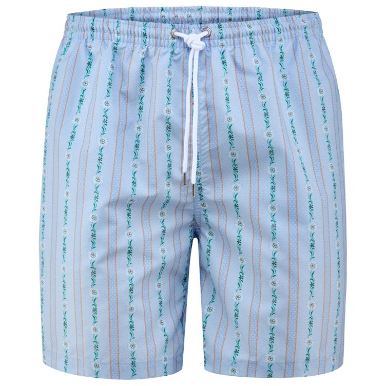 Badeshorts Edelweiss Herren blau