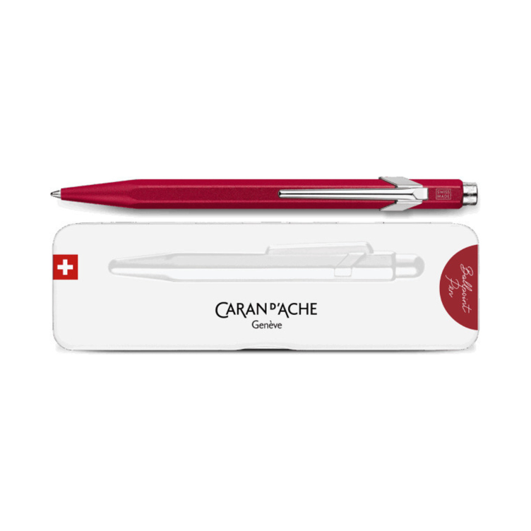 Caran d`Ache ballpoint pen 849 red