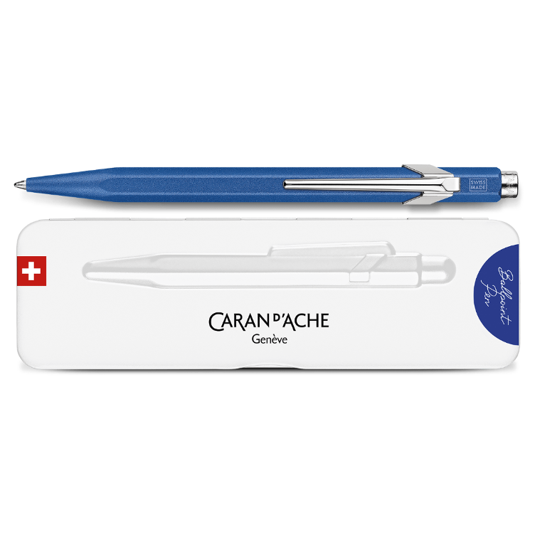 Caran d`Ache ballpoint pen 849 Colormat blue