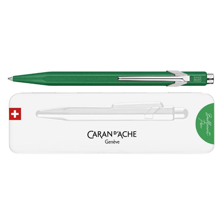 Caran d`Ache ballpoint pen 849 green