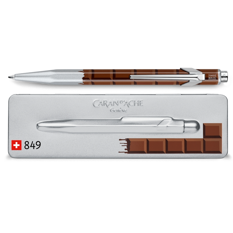 Caran d`Ache ballpoint pen 849 chocolate