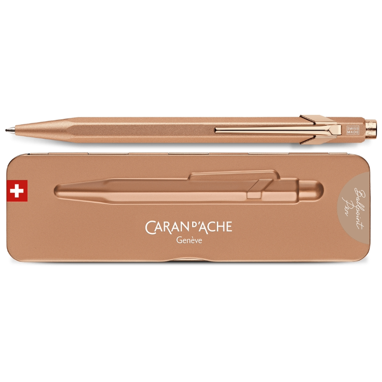 Caran d`Ache ballpoint pen 849 Bru Rosé