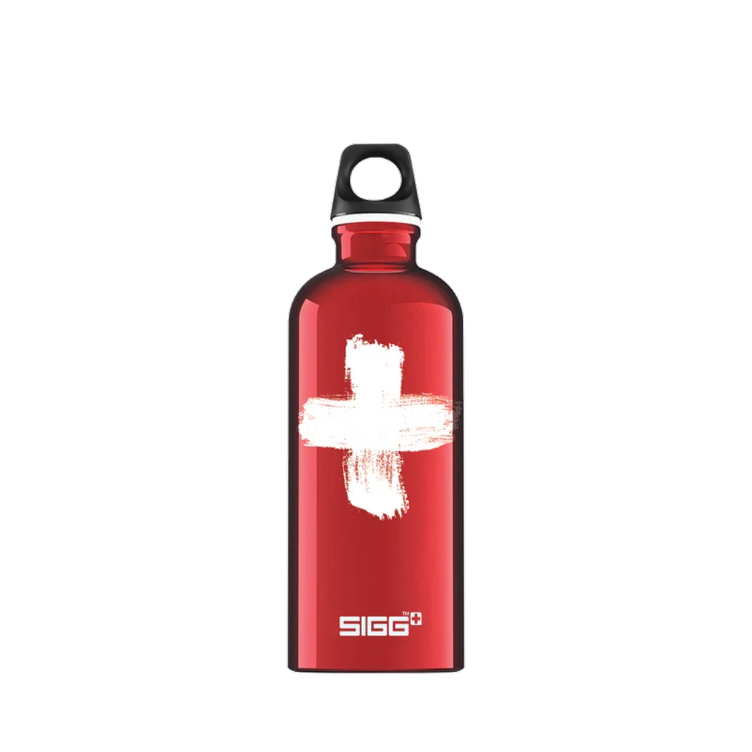 Swiss Red 0.6L drinking bottle