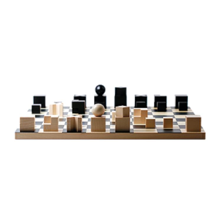 Bauhaus Schachfiguren/-brett - 0