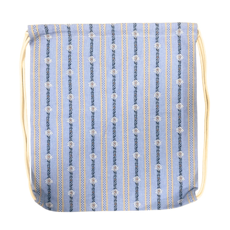 Sac de sport Edelweiss, bleu, 42 x 37 cm