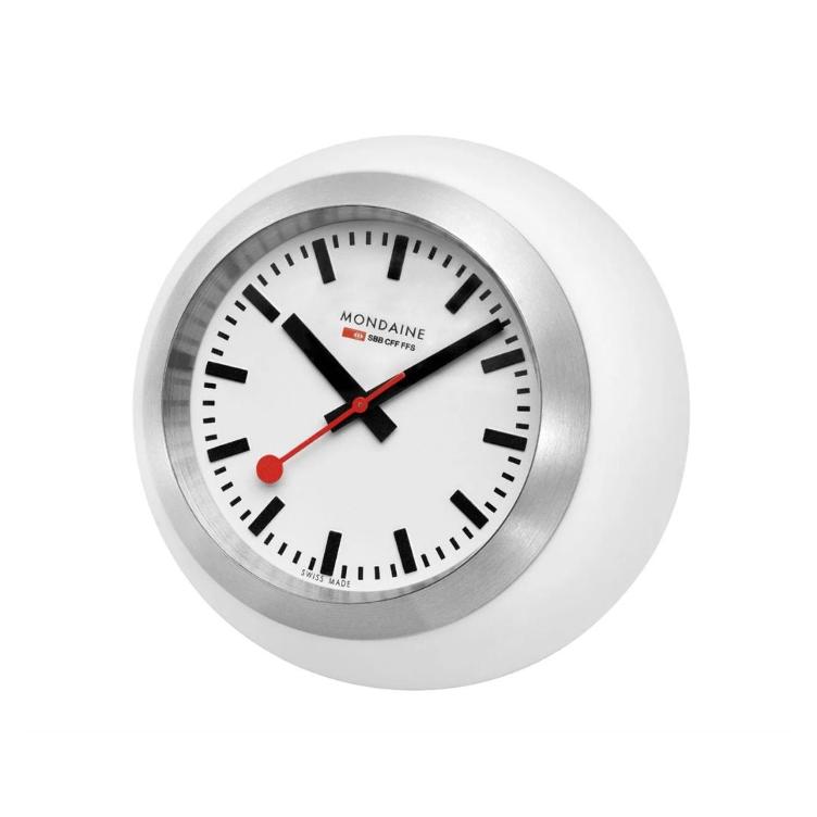Orologio da tavolo bianco Mondaine