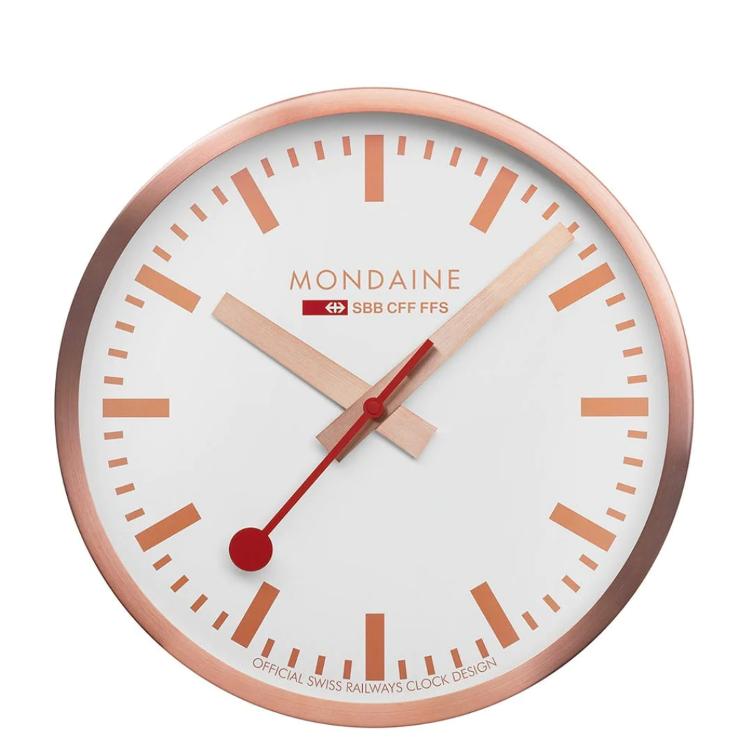 Mondaine Horloge murale en cuivre