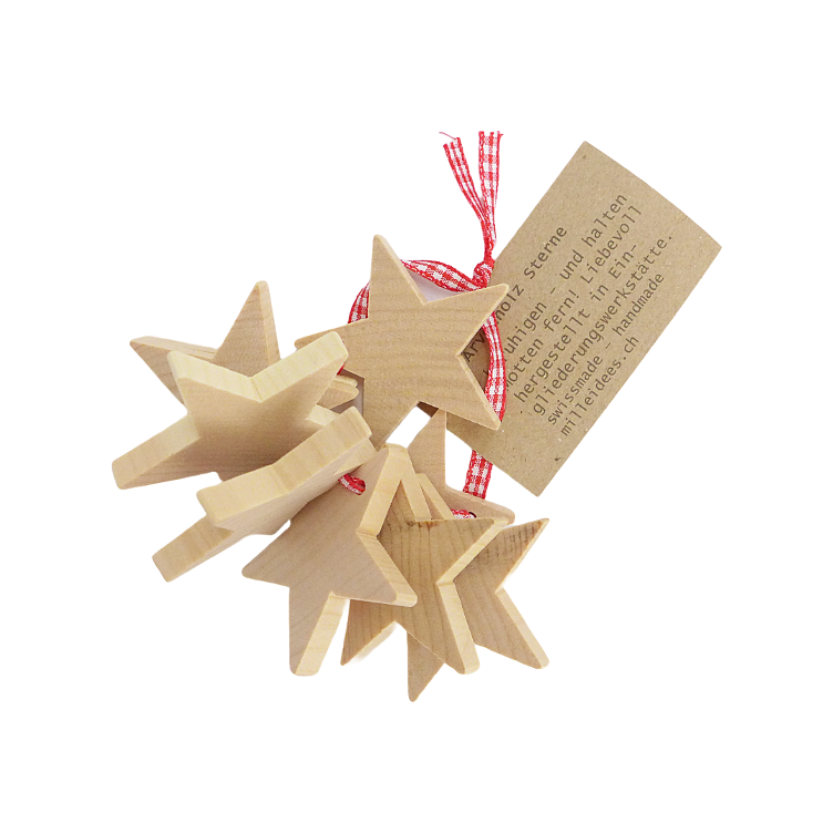 Arvenholz Sternliset 8 Stk.