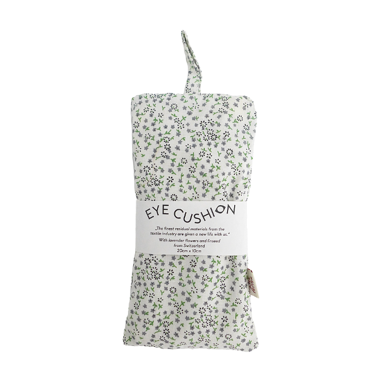 Eye pillow flower green blue