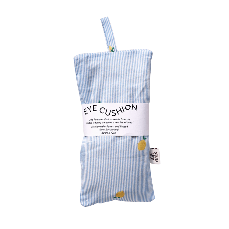 coussin pour les yeux au citron
