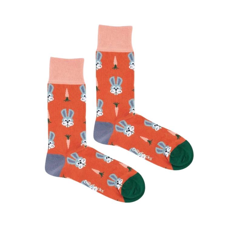 DillySocks Socken Carrot Bunny