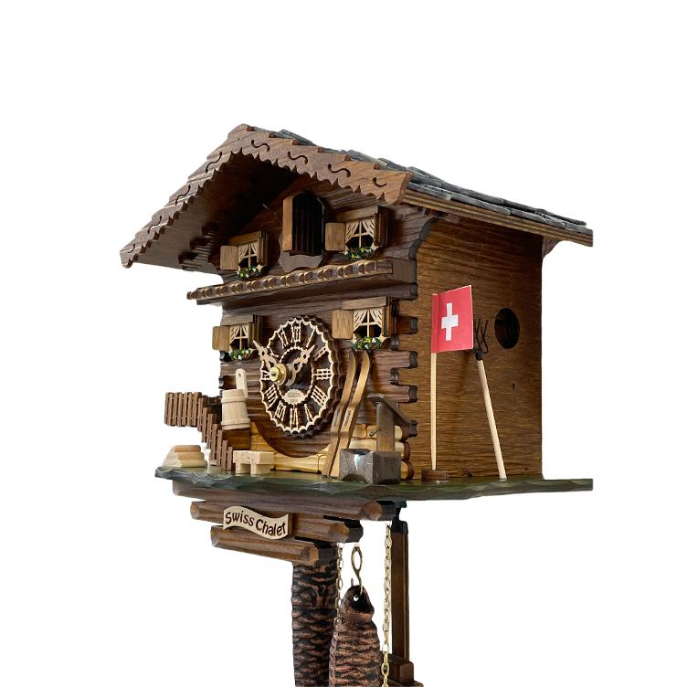 _Kuckucksuhr Ski (M) (62295) Kuckucksuhren Uhren Heimatwerk