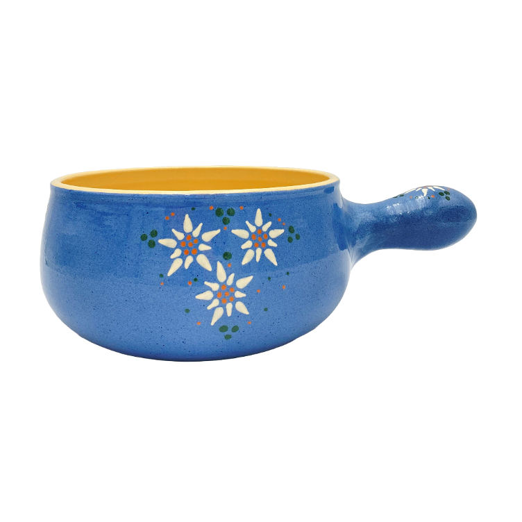 Caquelon Edelweiss gross