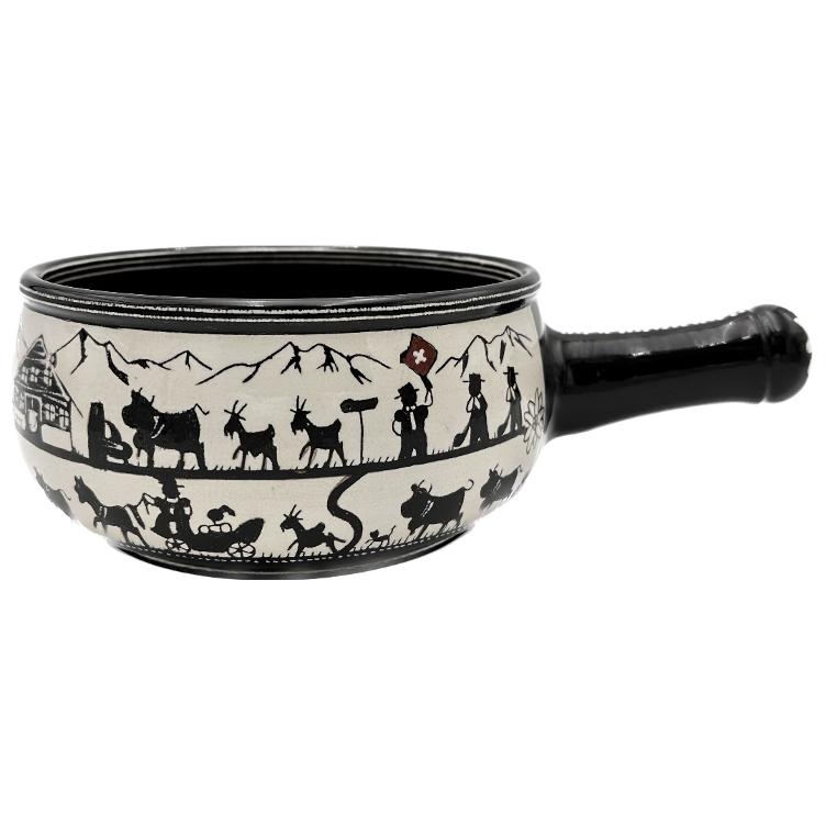 Caquelon Scherenschnitt 20 cm