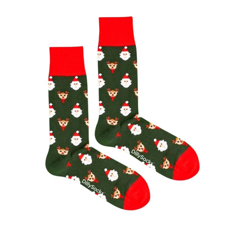 DillySocks Socken Rudolph in the Forest